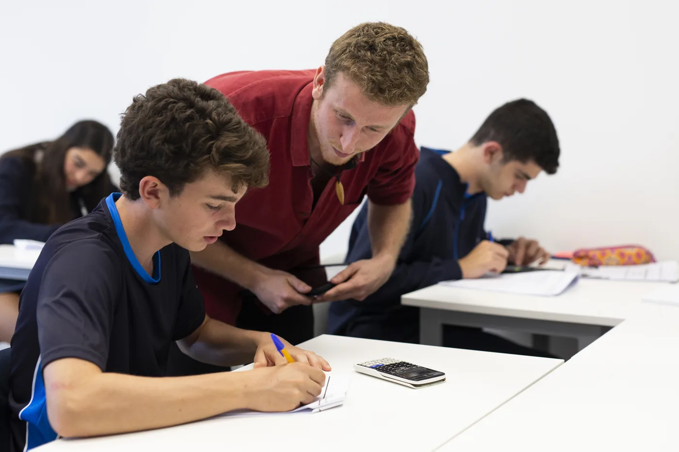 Weekly small-group IGCSE & A-Level lesson at Think Ahead Academy